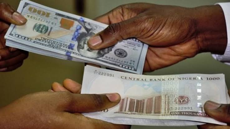 Dollar to Naira black market rate today 